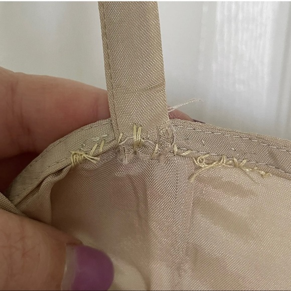 Johnny Was Sleeveless Dress With Slip Contrasting Hem And Trim Fits Like… - Picture 8 of 8